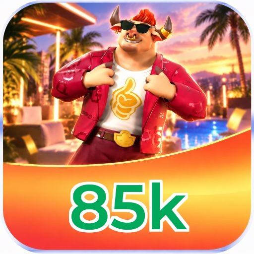 Logo 85k Slots Premium Brasil